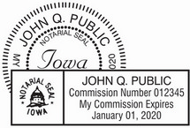 Iowa Notary Seals